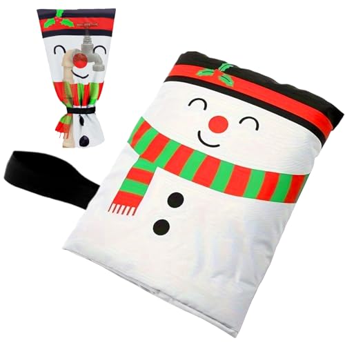 Wasserhahn Abdeckung | Weihnachts Outdoor Wasserhahn-Schutz Frostschutz | Frostschutz Isolierender Wasserschutz Deko Garten Winterfest Terrasse Weihnachtsdekoration Wasserhahn Abdeckung | Weihnachts Outdoor Wasserhahn-Schutz Frostschutz | Frostschutz Isolierender Wasserschutz Deko Garten Winterfest Terrasse Weihnachtsdekoration von Geteawily