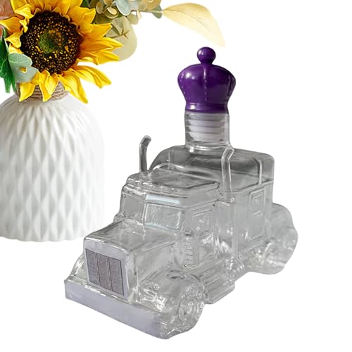 Whiskeyflasche - LKW Whiskeyflasche - Leere Aufbewahrungsdose Kunststatue Für Bar Zuhause Küche Trucker Geschenk Party Hochzeit Feiertag Geburtstag von Geteawily