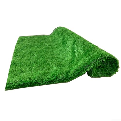 1 x 1 m Kunstrasen für den Außenbereich mit 20 mm Florhöhe für einfache Gartenverschönerung (1 x 1 m) von Gettimore