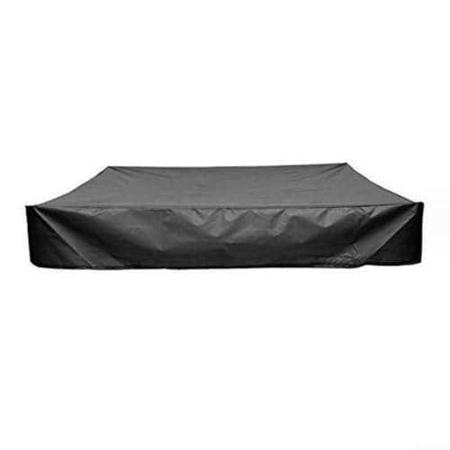 210D Oxford wasserdichte Sandkastenabdeckung für UV-Schutz und sicheren Verschluss im Kinderspielbereich (150 x 150 x 20 cm) von Gettimore