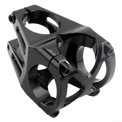 CNC Aluminiumlegierung 40 mm Vorbau für Mountainbikes Lenkererhöhung 31 8 mm Klemmdurchmesser 28 6 mm Vorderradgabelvorbau 0 Grad Winkel für DH (schwarz) von Gettimore