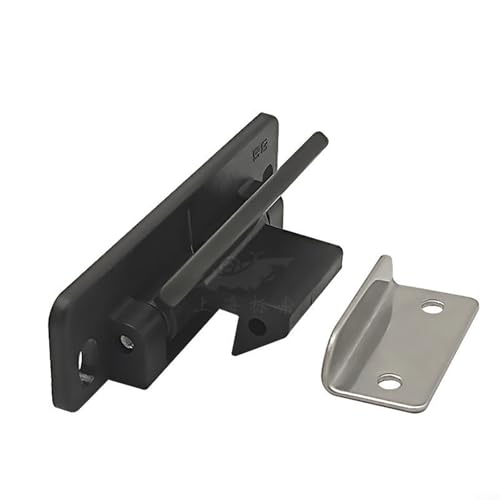 Camper Türstopper Zuverlässiger RV-Türhalter mit einfacher Installation Geeignet für Busse und Nutzfahrzeuge (Schwarz) von Gettimore