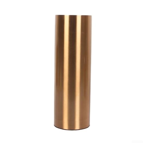 Dekorative Vase mit Messing-Finish für Heim-Styling und getrocknete Blumenvitrinen (L) von Gettimore