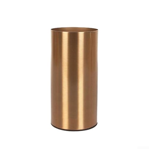 Dekorative Vase mit Messing-Finish für Heim-Styling und getrocknete Blumenvitrinen (S) von Gettimore