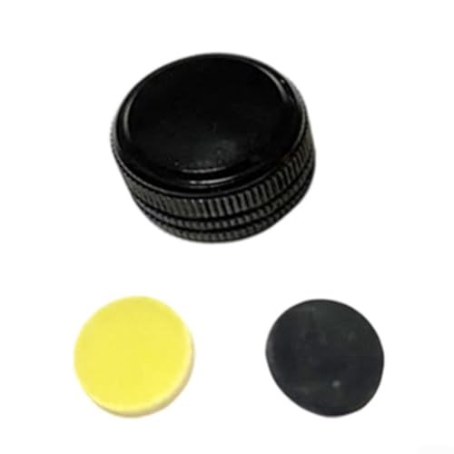 Ersatz-Bremsknauf für DAIWA für COASTAL SV TW & für TATULA TW 100/150 Angelrollen mit Dichtung, Aluminiumlegierung, Gewinde 11 mm x 0 5 mm (schwarz) von Gettimore