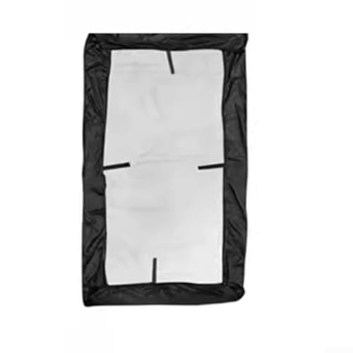 Ersatzdach für Hollywoodschaukel, langlebig, wetterfest, Schwarz, 213 x 122 x 18 cm Ersatzdach für Hollywoodschaukel, langlebig, wetterfest, Schwarz, 213 x 122 x 18 cm von Gettimore