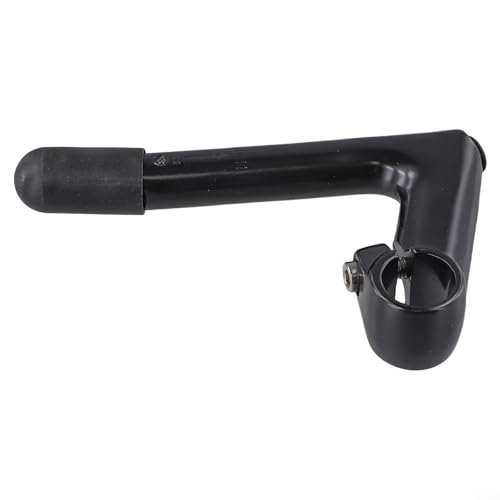 Fahrradvorbau für 22 2 mm Gabel, Schwanenhals-Form, 80 mm Verlängerungslänge, 150 mm Mittelstange, leichte Aluminiumlegierung (schwarz) von Gettimore
