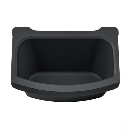 Für Tesla für Modell Y für Juniper 2025 Auto Aufbewahrungsbox hinten Mittelkonsole Boden Extra Stauraum für zweite Reihe mit wasserabweisendem Material von Gettimore