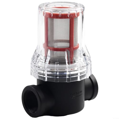 Gartenteichbewässerungssystem Inlinesieb mit feinmaschiger Filtration für optimale Pumpeneffizienz (B) von Gettimore