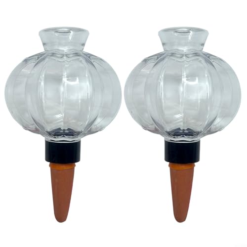 Gettimore 2 Stück automatische Selbstbewässerungsgeräte mit transparentem Laternen-Design für Topfpflanzen Pflanzenbewässerungssystem für Garten und Büro Gettimore 2 Stück automatische Selbstbewässerungsgeräte mit transparentem Laternen-Design für Topfpflanzen Pflanzenbewässerungssystem für Garten und Büro von Gettimore