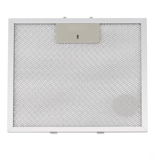 Gettimore 2 x Metall-Fettfilter für Dunstabzugshaube, 5-lagiges Aluminiumgeflecht, Dunstabzugshaube, Fettfilter, Ersatznetz-Abluftfilter (250 x 270 x 9 mm) von Gettimore
