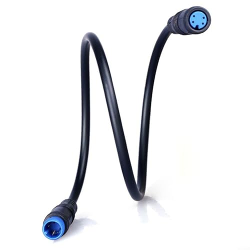 Gettimore Fahrrad-Display-Tasten-Controller-Verlängerungskabel 4-polig, 5-adrig, für Elektrofahrrad (B) von Gettimore