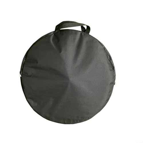 Gettimore Fahrrad-Reisetasche, nicht zusammenklappbar, mit verstellbarem Schultergurt, interne Trennwand, Doppelreißverschluss, Gabelboden vorne (71 - 73,7 cm) von Gettimore