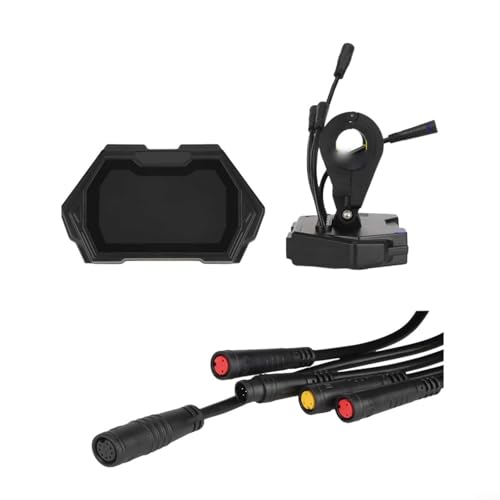 Gettimore LCD-Armaturenbrett-Display mit Geschwindigkeits-, Batterie- und Reichweitenanzeigern, wasserdichter Anschluss für Kukirin-Elektroroller G2 Pro/G2 Max/G2 Master/G3 Pro(B) von Gettimore