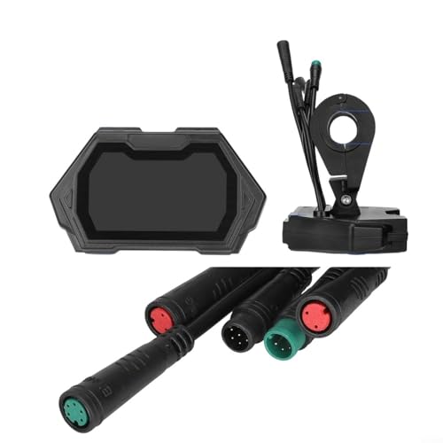 Gettimore LCD-Armaturenbrett-Display mit Geschwindigkeits-, Batterie- und Reichweitenanzeigern, wasserdichter Anschluss für Kukirin Elektroroller G2 Pro/G2 Max/G2 Master/G3 Pro(D) von Gettimore