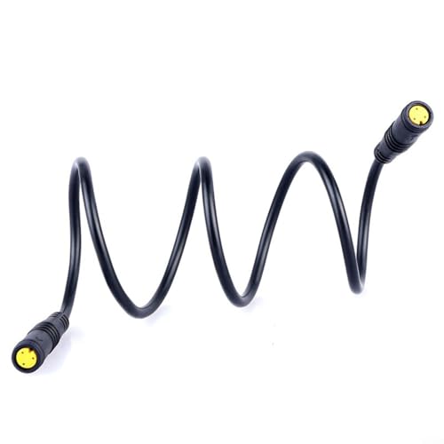 Gettimore Wasserdichtes 3-poliges Verlängerungskabel – 800 mm für E-Bikes und Roller – Schutzart IP66 (-40 °C bis +85 °C) (zwei Stecker) von Gettimore