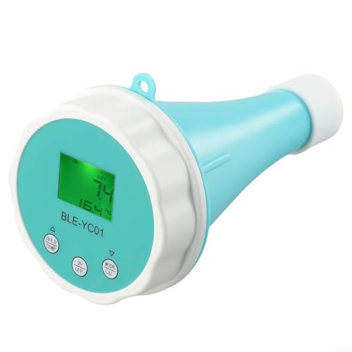 Gettimore Wasserqualitätsmonitor Multi-Parameter 6-in-1 pH ORP Temperaturtester mit LCD-Display für Pool Aquarium von Gettimore