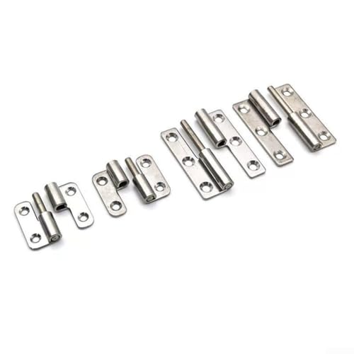 Gleitgelenkscharniere für Werkzeugkästen und Schränke 2 Stück in Edelstahl (3,8 cm) von Gettimore