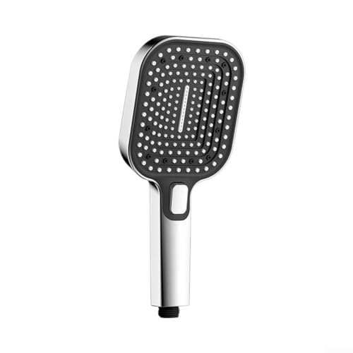 Handbrause mit 3 einstellbaren Sprühmodi für individuellen Komfort (Silber) von Gettimore