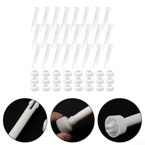 Komplettes 24-teiliges Set für Pool-Anschlussstifte mit Dichtungen, 5 x 56 cm, perfekt für die Pool-Wartung (5,5 cm) von Gettimore