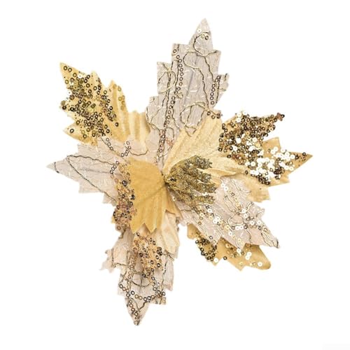 Künstliche Blumen für mühelose Dekoration Ihrer festlichen Räume (Gold) von Gettimore