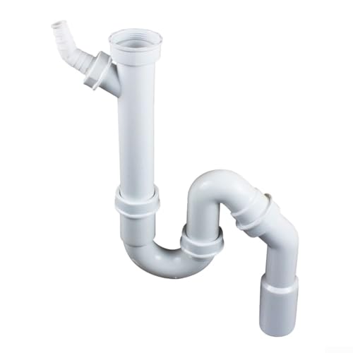 Leicht verstellbares 40 mm Abflussrohr für Küchenspüle mit einzigartiger U-Biegung für optimale Effizienz von Gettimore