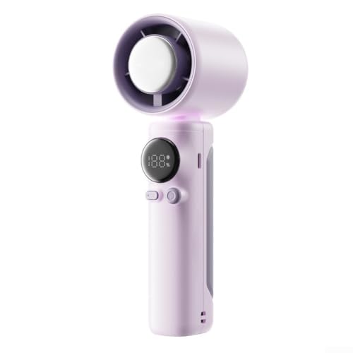 Leichter Handventilator für persönliche Kühlung zu Hause, im Büro und im Freien (Rosa) von Gettimore