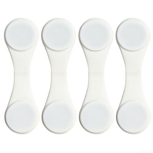 Magnetische Clips aus Silikon für Duschvorhänge, entworfen für sicheren Sitz und einfache Reinigung (weiß) von Gettimore
