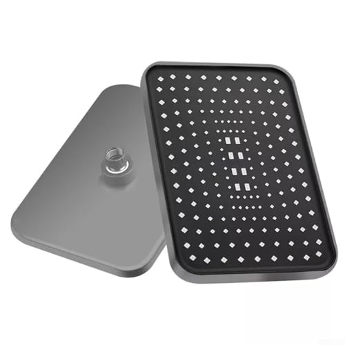 Moderner Regenduschkopf mit großem Durchfluss, perfekt für Renovierungsprojekte zu Hause (grau) von Gettimore