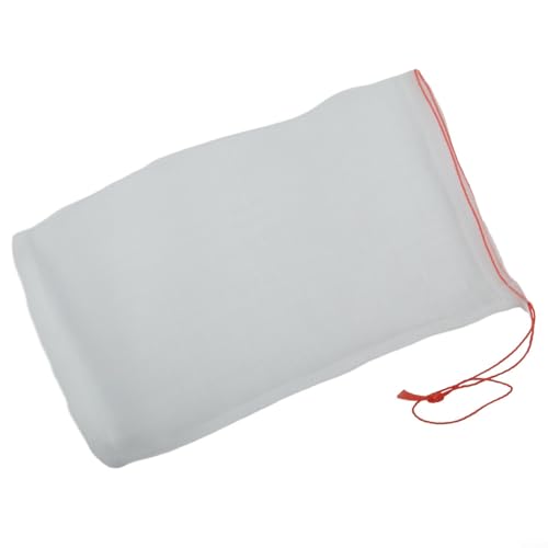 Obstschutzbeutel aus Nylon mit Kordelzug zum Schutz von Pflanzen vor schädlichen Insekten und Vögeln (25 x 15 cm) von Gettimore