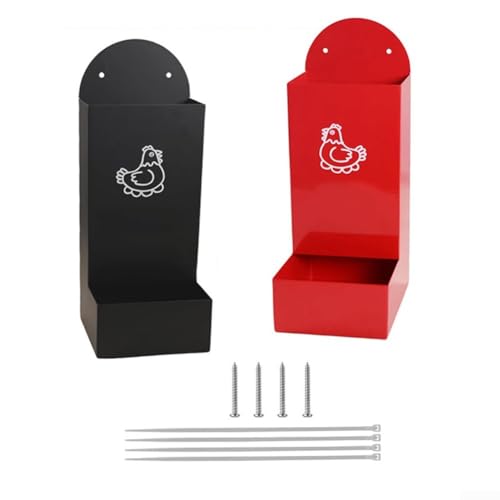 Praktischer automatischer Hühner-Snack-Futterspender aus Metall für effizientes Füttern von Gettimore