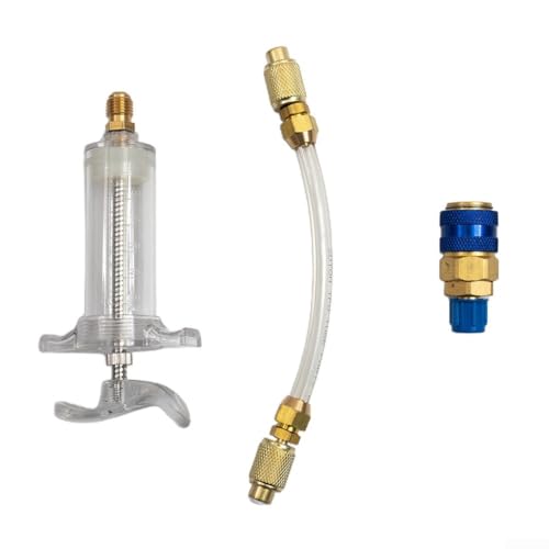 Quick Hit Adapter 30 ml Injektor für R134a HVAC Systeme und professionelle Service-Anwendungen von Gettimore