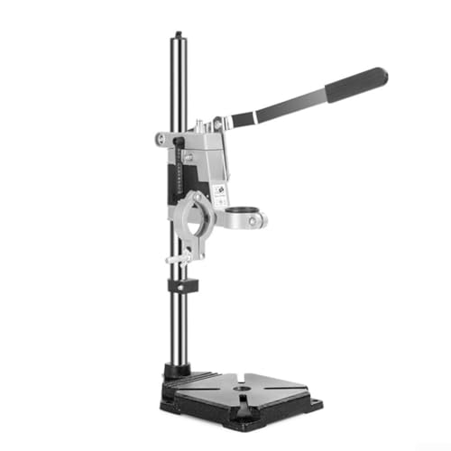 Robuster, verstellbarer Bohrständer mit rutschfestem Design, perfekt für präzises Bohren von Holz und Metall (Doppelloch) von Gettimore