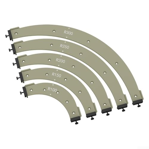 Robustes, rundes Werkzeug für Holzbearbeitung mit verbesserter Stabilität und Rilleneigenschaften (R150) von Gettimore