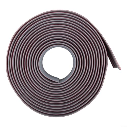 Safety First 6 m flexible Anti-Kollisionsstreifen als effektiver Wand-Eckenschutz (grau) von Gettimore