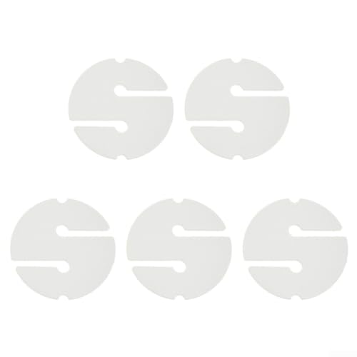 Set mit 5 Höhlentauchmarkern, dreieckige Linie, Pfeil-Design, ABS-Material (Kreis weiß) von Gettimore