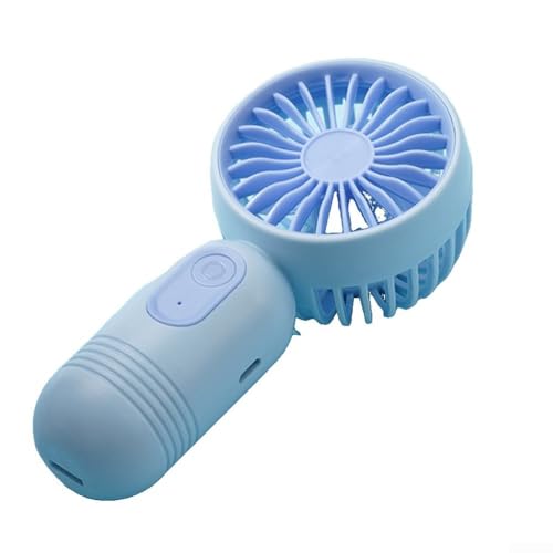 USB-betriebener Handventilator mit einstellbaren Windeinstellungen, perfekt für den täglichen Gebrauch (blau) von Gettimore