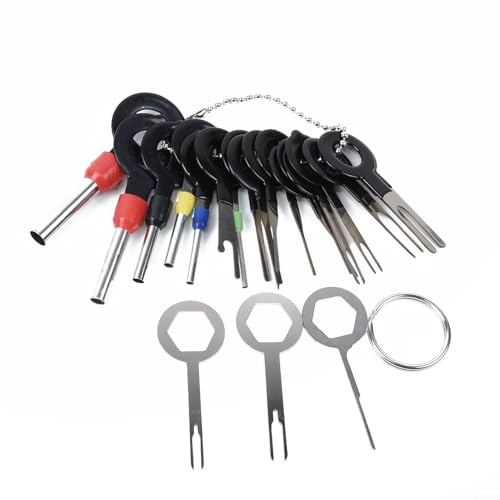 Vereinfachen Sie Ihre Autoreparaturen mit diesem umfassenden 21-teiligen Auto-Drahtklemmen-Werkzeug-Set von Gettimore