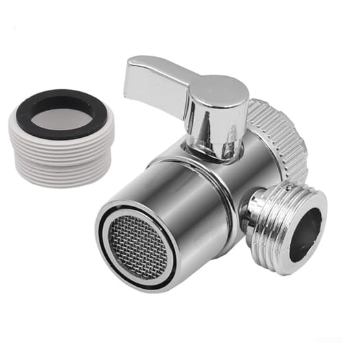 Vereinfachen Sie Ihre tägliche Routine mit dem benutzerfreundlichen Design des Küchenspüle-Schalter-Wasserhahn-Adapters (Zinklegierung) von Gettimore