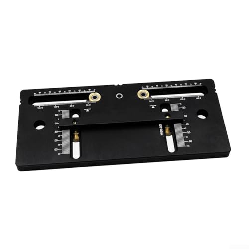 Verstellbare Regalstiftvorlage Bohrführung Schrankgriffe Bohrlokator für präzises Lochbohren und Installationsgenauigkeit von Gettimore