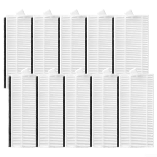 Waschbare Ersatzfilter für Liectroux Lilin X6, 10 Stück für optimale Vakuumleistung, 10 Stück von Gettimore