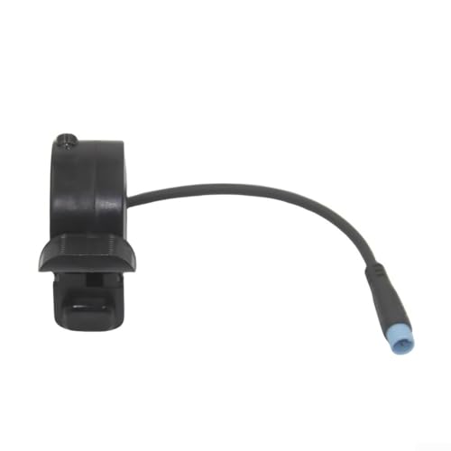 Wasserdichter Daumengashebel 4-polig für Kukirin G2 Elektroroller, ausgestattet mit 15 cm Kabel und Kunststoffgehäuse für langfristige Nutzung von Gettimore