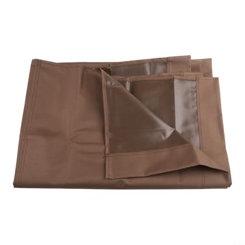 Wasserdichter Gartenschaukelsitzbezug, leicht und staubdicht, einfach zu bedienen und aufzubewahren (braun) von Gettimore