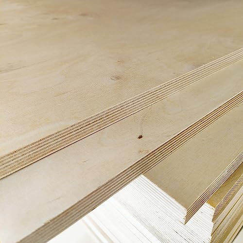 Multiplex Platte Zuschnitt, 18.0 mm Stärke - Hochwertig, robust und ideal für Heimwerker-Projekte (50x70) von Getzoo