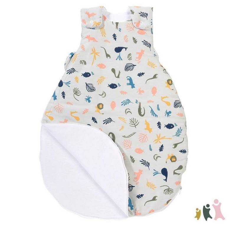 Geuther Babyschlafsack Geuther Bio-Baumwoll-Babyschlafsack 74-80 Party Animals (1x Babyschlafsack Set, Babyschlafsack), Geuther 4123 Babyschlafsack: Bio-Baumwolle, Top-Qualität. von Geuther