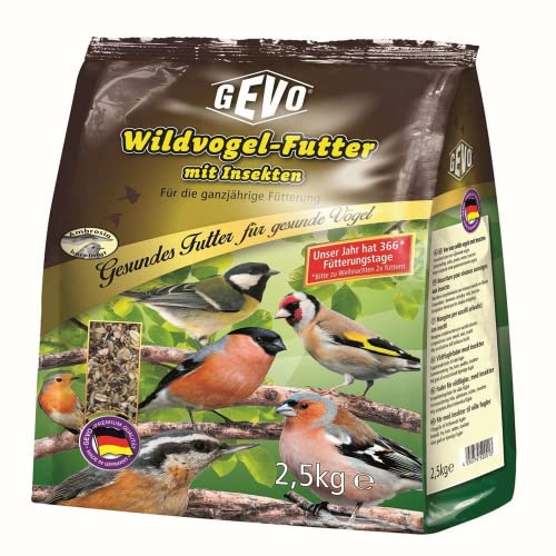 GEVO-Wildvogelfutter mit Insekten 2,5 kg GEVO-Wildvogelfutter mit Insekten 2,5 kg von Gevo