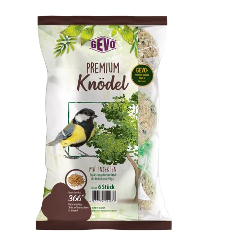 Gevo Premium Meisenknödel mit Insekten 6 Stück Gevo Premium Meisenknödel mit Insekten 6 Stück von Gevo
