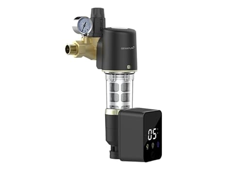 Rückspülfilter Gewapur 1“ und ¾“ mit Rückspülautomatik – Rückspülfilter automatisch mit Druckminderer und 2 Manometer- Wasserfilter Hausanschluss Rückspülfilter Gewapur 1“ und ¾“ mit Rückspülautomatik – Rückspülfilter automatisch mit Druckminderer und 2 Manometer- Wasserfilter Hausanschluss von Gewapur