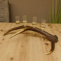 Geschenk Jäger Schnapsanbieter 4 Gläser Klein Mit Stiel Auf Rothirsch Stange Schnapsgläser Schnaps Gtk27.60.2.16 von GeweiheKrumholz