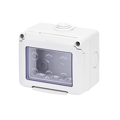 GEWISS - IP55-3 Module - grau RAL 7035 - GW27043DY von Gewiss